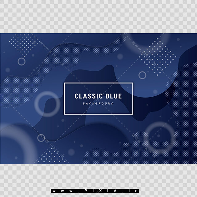 پس زمینه لایه باز کلاسیک آبی